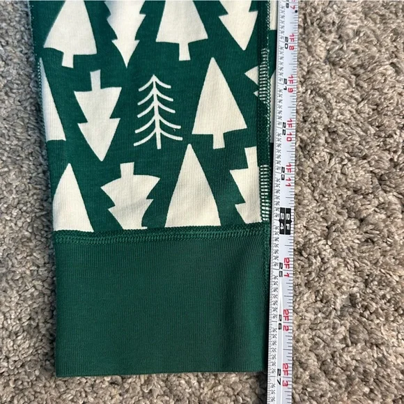 Hanna Andersson Christmas tree pajama long John Large PJ’s Jammies organic adult - Picture 16 of 16